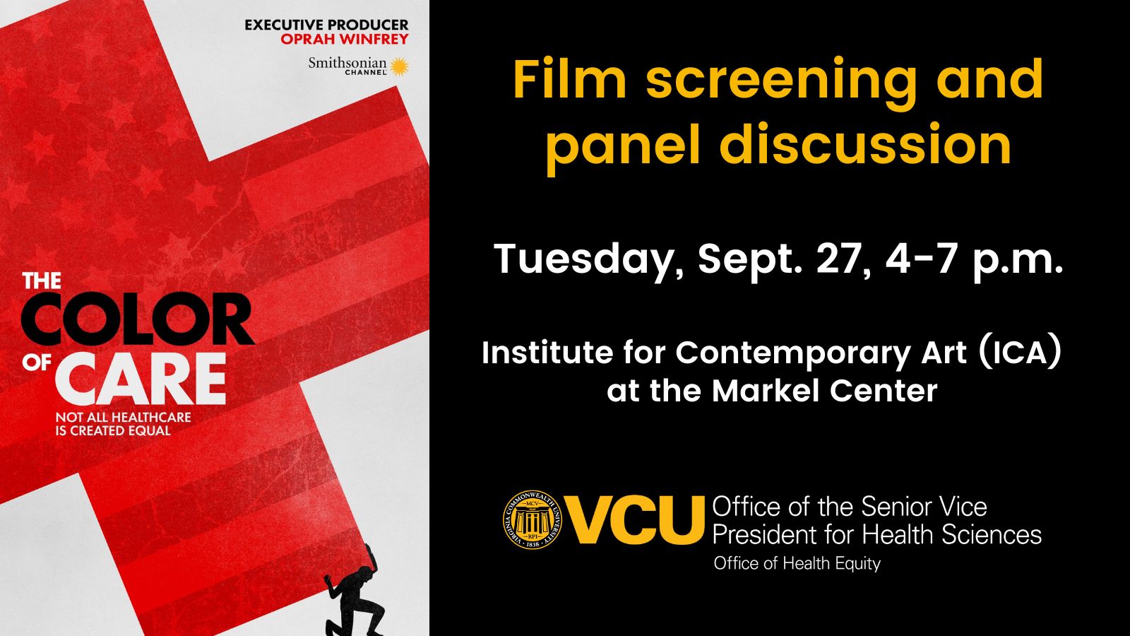 VCU and VCU Health to screen Color of Care documentary VCU Health