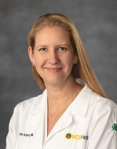 Headshot of Katherine M. “Kate” Klein, M.D